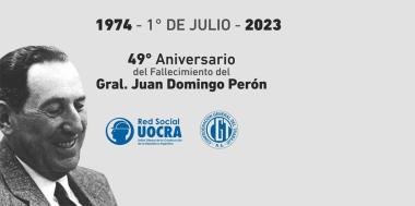 Foto noticia UOCRA - 49° Aniversario del Fallecimiento del Gral. Juan Domingo Perón