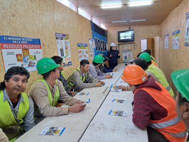 Foto noticia SST - Acciones de capacitación sobre buenas prácticas ambientales en las obras