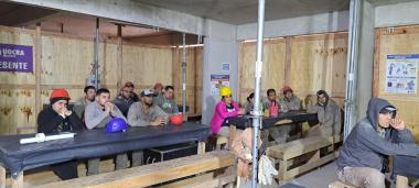 Foto noticia SST - Acciones de capacitación sobre buenas prácticas ambientales en las obras