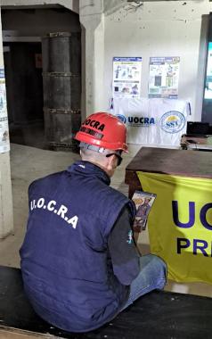Foto noticia UOCRA - Acciones de capacitación sobre buenas prácticas ambientales en las obras