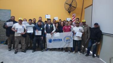 Foto noticia UOCRA - Actividades de Formación en SST entre UOCRA, SRT y CAMARCO