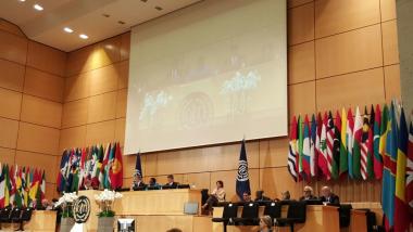 Foto noticia Internacional - Apertura de la 105 Conferencia de la OIT