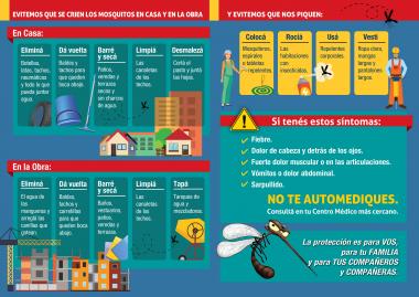 Foto noticia UOCRA - ¿Cómo prevenir Dengue, Chikungunya y Zika?