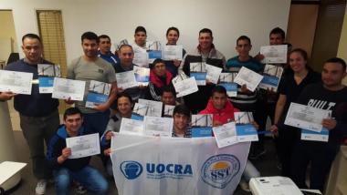 Foto noticia SST - COMPREHENSIVE TRAINING PROGRAMME TOGETHER WITH SRT, CAMARCO AND UOCRA
