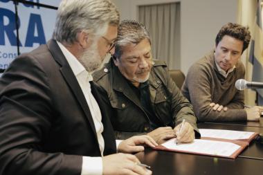 Foto noticia UOCRA - Convenio de cooperación mutua con el Ministerio de Trabajo de la provincia de Buenos Aires