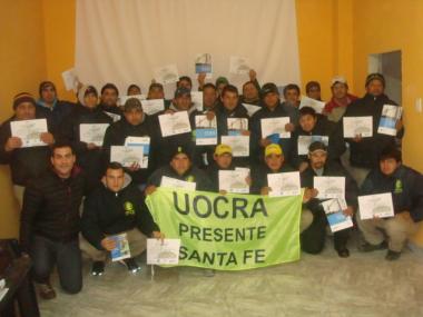 Foto noticia UOCRA - Convenio de Formación entre la SRT, CAMARCO y la UOCRA