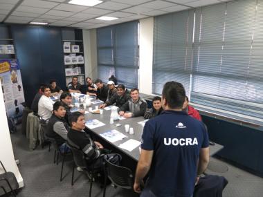 Foto noticia SST - Convenio de Formación entre la SRT, CAMARCO y la UOCRA