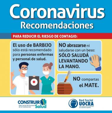Foto noticia Internacional - Coronavirus recomendaciones