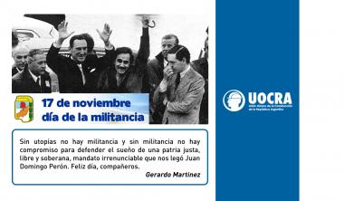 Foto noticia UOCRA - Día de la Militancia