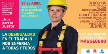 Foto noticia Internacional - DÍA MUNDIAL DE LA SEGURIDAD Y LA SALUD EN EL TRABAJO