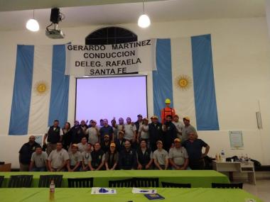 Dissemination TALKS ABOUT DIFFERENT PROGRAMMES CARRIED OUT BY THE ARGENTINEAN BUILDING WORKERS UNION