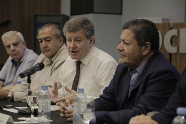 Foto noticia Internacional - EL DIRECTOR GENERAL DE LA OIT COMPARTIÓ UNA REUNIÓN CON LAS CENTRALES SINDICALES ARGENTINAS