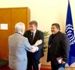 Foto noticia Internacional - Gerardo Martínez se reunió con el Director General de la OIT Guy Ryder y con el Ministro de Trabajo de la Provincia de Buenos Aires, Dr. Oscar Cuartango.