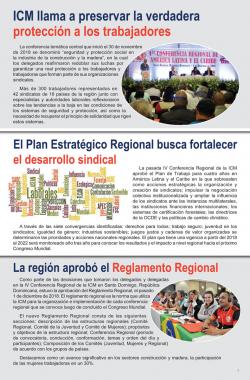 Foto noticia Internacional - EN ACCIÓN - Informe de ICM Especial Conferencia Regional