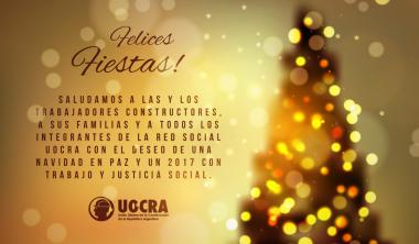 Foto noticia UOCRA - Felices Fiestas!