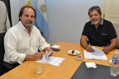 Foto noticia UOCRA - Firma de convenio con la Organización de los Estados Iberoamericanos 