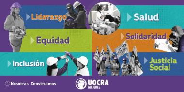 Foto noticia UOCRA - Las trabajadoras al frente de la defensa de nuestros derechos