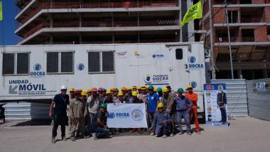 Foto noticia UOCRA - Programa de Formación de salud y seguridad para trabajadores