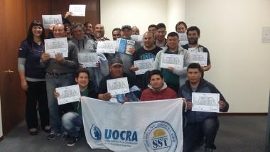 Foto noticia UOCRA - Programa de Formación Integral entre la SRT, CAMARCO y UOCRA