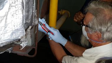 Foto noticia SST - Programa de formación para la gestión de materiales con asbesto/amianto en la industria de la construcción