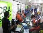 Foto noticia SST - Más acciones de formación para trabajadores de la seccional Mar de Ajó
