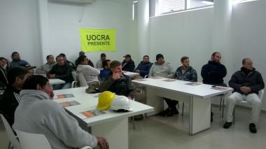 Foto noticia UOCRA - Programa Nacional de Formación en salud y seguridad para trabajadores