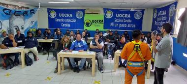 Foto noticia UOCRA - Programa Nacional de Formación Sindical en Salud y Seguridad