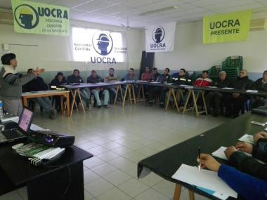 Foto noticia UOCRA - PROGRAMA NACIONAL DE FORMACION SINDICAL EN SST 
