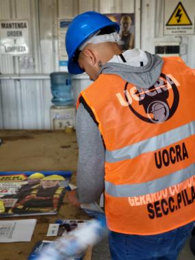 Foto noticia UOCRA - Programa Nacional de Relevamiento de Condiciones de Trabajo