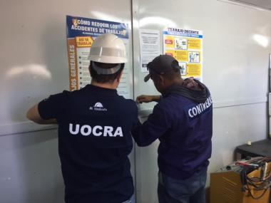 Foto noticia UOCRA - Programa Nacional de Relevamiento de condiciones de trabajo 