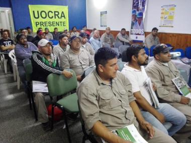Foto noticia UOCRA - PROGRAMA NACIONAL DE RELEVAMIENTO DE CONDICIONES DE TRABAJO y FORMACIÓN