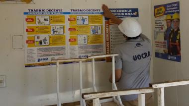Foto noticia UOCRA - Programa Nacional de Relevamiento y Difusión de condiciones de trabajo
