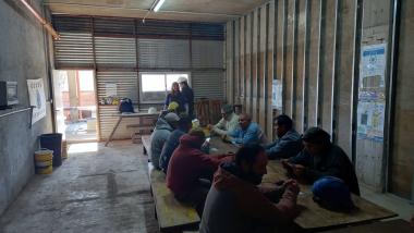 Foto noticia SST - Programa Nacional en Salud y Seguridad en el Trabajo - Seccional UOCRA Río Cuarto