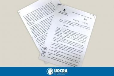 UOCRA agreed to a salary increase of 22%, for six months and in a single payment