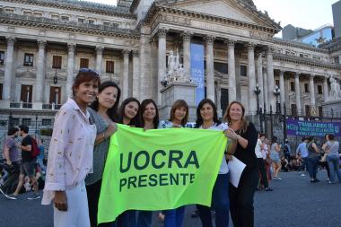 Foto noticia UOCRA - UOCRA Marcha de las mujeres. 