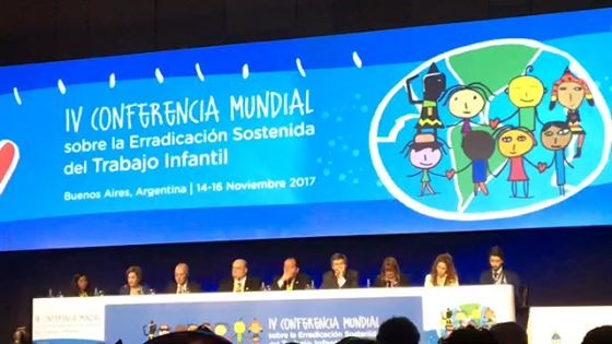 Plenaria para la Adopción de la Declaración de Buenos Aires IV Conferencia Mundial sobre la Erradicación Sostenida del Trabajo Infantil NO al Trabajo Infantil! 