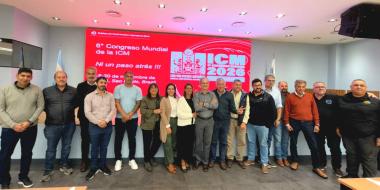 Foto noticia Internacional - Afiliadas de la ICM en Argentina se reunieron con el Representante Regional de la ICM, Nilton Freitas.