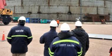 Foto noticia UOCRA - Primera reuni&oacute;n de la mesa de trabajo de salud y seguridad en Punta Colorada