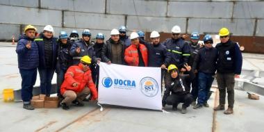 Foto noticia UOCRA - Primera reuni&oacute;n de la mesa de trabajo de salud y seguridad en Punta Colorada