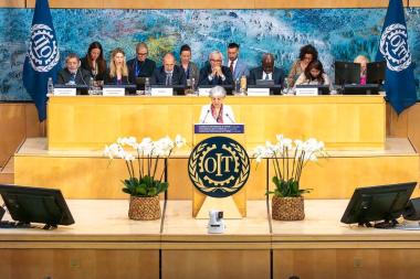 Foto noticia Internacional - GERARDO MART&Iacute;NEZ ELECTO VICEPRESIDENTE DE LA CONFERENCIA DE LA OIT POR EL SECTOR TRABAJADOR