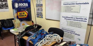 Foto noticia UOCRA - El Departamento de Salud y Seguridad particip&oacute; de Expo Formaci&oacute;n 2026 con una charla sobre trabajos en altura