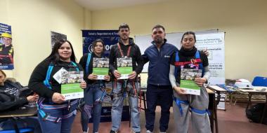 Foto noticia UOCRA - El Departamento de Salud y Seguridad particip&oacute; de Expo Formaci&oacute;n 2026 con una charla sobre trabajos en altura