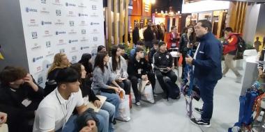 Foto noticia UOCRA - UOCRA impuls&oacute; la prevenci&oacute;n en trabajos en altura durante la Feria BATEV