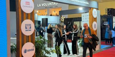 Foto noticia UOCRA - UOCRA impuls&oacute; la prevenci&oacute;n en trabajos en altura durante la Feria BATEV
