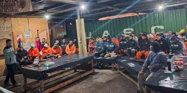 Foto noticia UOCRA - Prevenci&oacute;n y capacitaci&oacute;n para el trabajo seguro en altura en la obra de Guernica