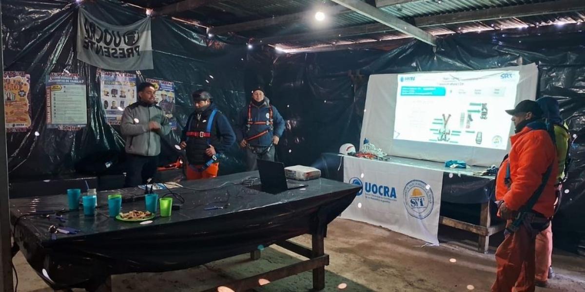 Segunda jornada de capacitaci&oacute;n en la obra del Proyecto Habitacional Guernica