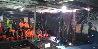 Foto noticia SST - Segunda jornada de capacitaci&oacute;n en la obra del Proyecto Habitacional Guernica