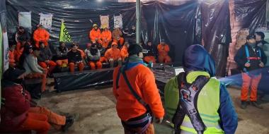 Foto noticia SST - Segunda jornada de capacitaci&oacute;n en la obra del Proyecto Habitacional Guernica