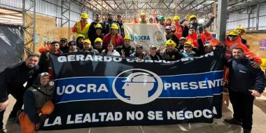 Foto noticia UOCRA - Charlas t&eacute;cnicas sobre trabajo en altura en la obra Anillo La Pampa