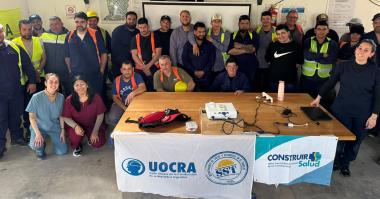 Foto noticia SST - Capacitaci&oacute;n en RCP y Primeros Auxilios en Puertos Escobar